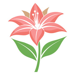 vector illustration of a flower