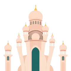 Abstract Islamic dome pattern