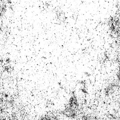 Vintage Black & White Grunge Wall Texture Background for Design Projects