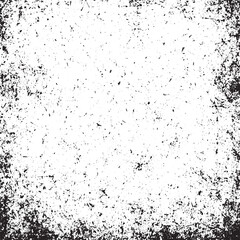 Vintage Black & White Grunge Wall Texture Background for Design Projects