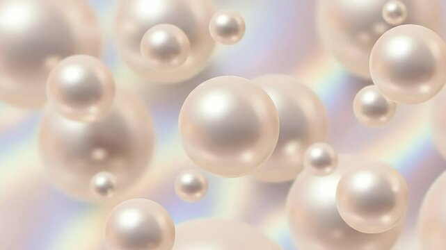 Abstract pearl background design