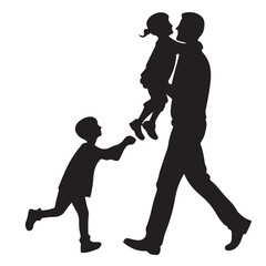 Family Silhouette  icon