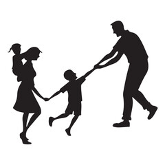 Family Silhouette  icon
