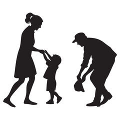 Family Silhouette  icon