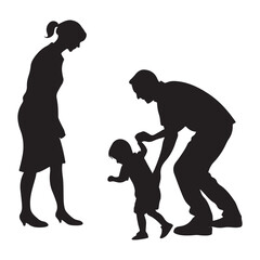 Family Silhouette  icon