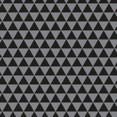 abstract black colour geomatry triangle pattern . with greay background . Vector illustration.
