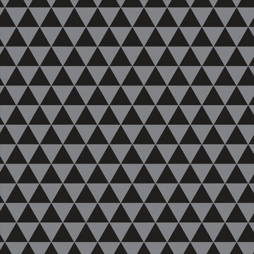 abstract black colour geomatry triangle pattern . with greay background . Vector illustration.