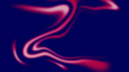 Abstract Flowing Shapes in Deep Purple and Magenta