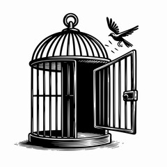 Open cage