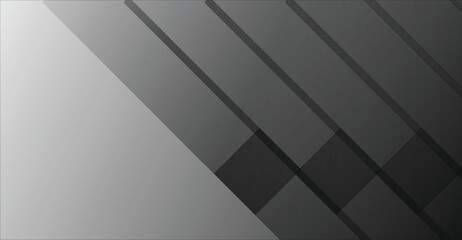 Fototapeta premium Geometric Abstract Composition with Gradients and Diagonal Lines.