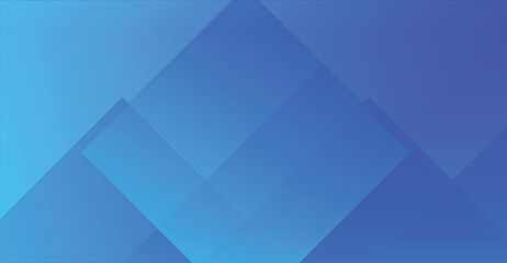 Obraz premium Abstract Blue Geometric Background with Overlapping Shapes and Gradient Effect.
