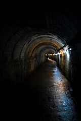 Obraz premium an underground tunnel on Guishan Island