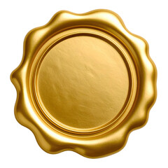 Premium brass ornamental badge, elegant design, luxurious metal, decorative emblem, vintage style.