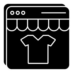 Shopping and Ecommerce and Online Shopping or Store Glyph Icons Pack