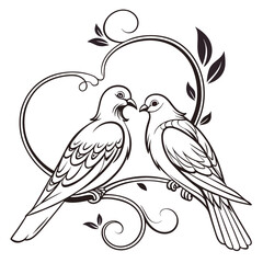 bird on branch