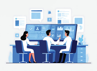 Medical Team Collaboration Data Analysis and Healthcare Solutions
