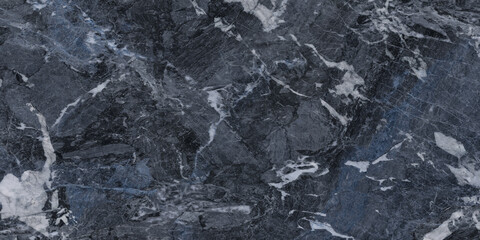Blue natural marble stone texture, glossy dijital ceramic tile surface