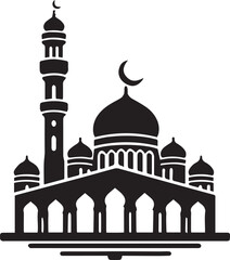 taj mahal vector illustration