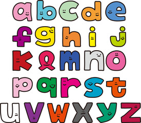 Complete SVG Alphabet Set - Modern Vector Letters A to Z