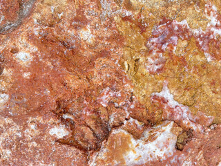 close up of a rock