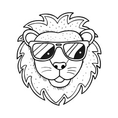 Obraz premium owl with glasses