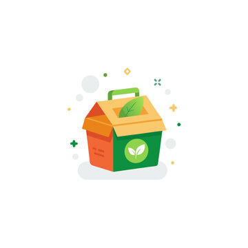 Compostable Takeaway Food Box Eco Friendly  
