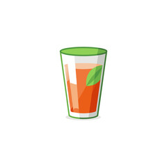 clear juice glass reusable eco friendly drink