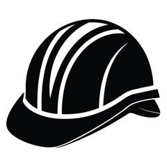 Safety First a Hard Hat Protective Headgear Illustration Construction and Industrial Work Safety Equipment Ensuring Workplace Safety and Injury Prevention