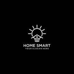 Smart Home Tech symbol icon creative