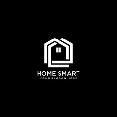 Smart Home Tech symbol icon creative