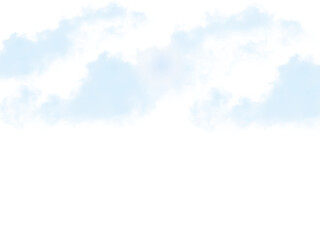 Dreamy fluffy clouds float softly against a stark transparent background, perfect for adding atmospheric depth and ethereal mood to graphic designs.