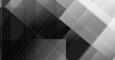 Obraz premium Abstract Geometric Design with Diagonal Shapes and Gradients.