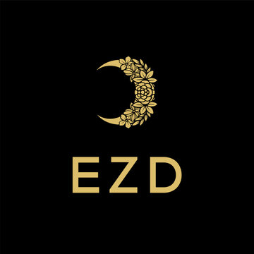 EZD Letter Initial Logo Design Template Vector Illustration