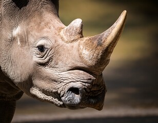 Obraz premium close up of a rhinoceros