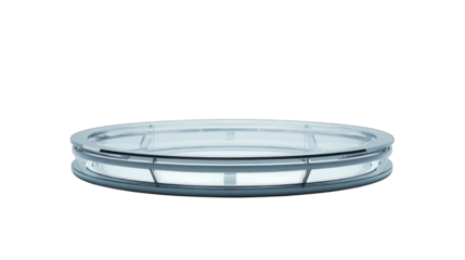 Circular Glass Stage Platform PNG Transparent Background