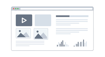 Web page design elements and content display strategies for digital platforms