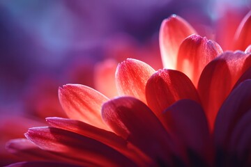 Fototapeta premium Beautiful Flower Detail Wallpaper in Horizontal Format