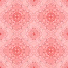Textile pattern inspired by floral