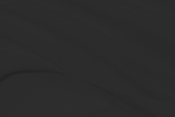 Clean fashion woven beautiful soft fabric abstract smooth curve shape decorative textile black background