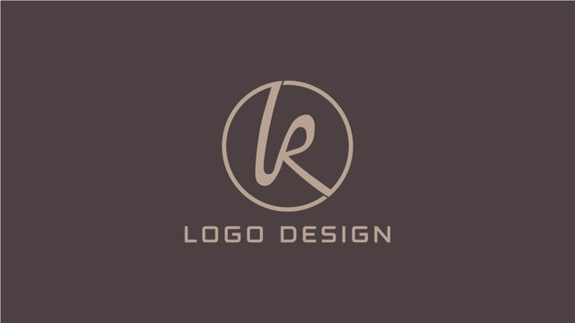 Stylish LR lettermark logo with modern typography and minimalistic layout, great for personal branding, fashion businesses, and professional identity.