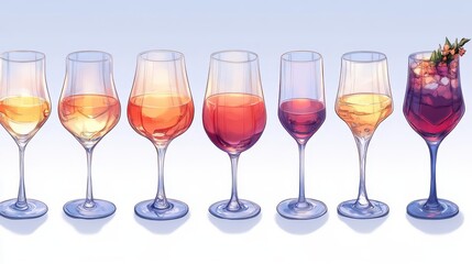 Wine Glass Guide: Color Variations