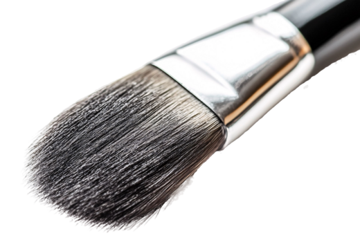 Blending Brush for Makeup and Beauty - Isolated on White Background