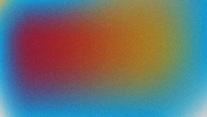 Red orange yellow blue gradient abstract background
