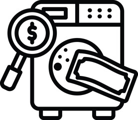 Money Laundry Icon 