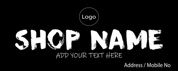 5 X 2 FEET  SIMPLE AND ATRACTIVE SHOP BOARD DESIGN 