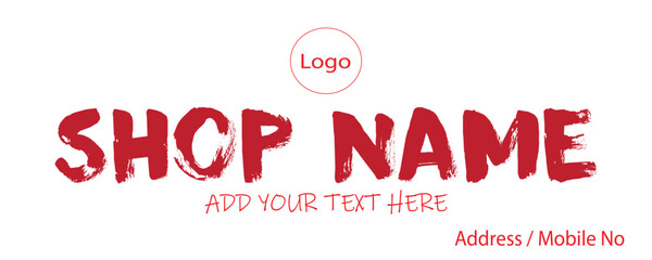 5 X 2 FEET  SIMPLE AND ATRACTIVE SHOP BOARD DESIGN 