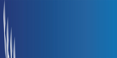 Modern simple art abstract glowing wave lines on dark blue background. Dynamic wave pattern. Modern flowing wavy lines. Futuristic technology concept.