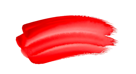 Red paint brushstroke abstract background
