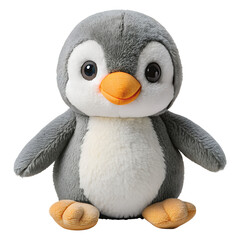 penguin toy isolated on transparent background