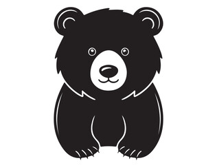 CUTE BEAR SILHOUETTE